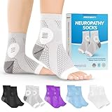 BraceAbility Neuropathy Socken mit peripherer Neuritis Kompression...
