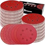 140 Stück Exzenter Schleifpapier 125mm Klett 40/60/80/120/180/240/400...