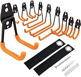 Kitmiido 12er Set Wandhaken für Garage | Schwerlast Doppelhaken |...