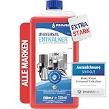 Maxxi Clean | 1x 750 ml Universal Entkalker Konzentrat für Kaffeemaschinen...