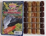 Frostfutter 5X 100g Blister Terzett Fischfutter SAHAWA für Abwechslung im...