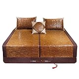 AOLI Sommer Schlafmatten Bambus Einzel Doppelbett Klimaanlage Matte...
