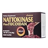 Umeken Nattokinase Plus Fucoidan 2300FU Natto, 87 mg Fucoidan. Pakete,...