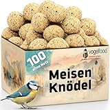 samore 100 Stück Meisenknödel ohne Netz vogelfood Vogelfutter...