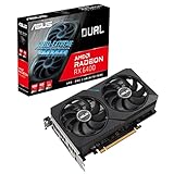 ASUS Dual Radeon RX6400 4GB Gaming Grafikkarte (AMD, 8GB GDDR6 Speicher, 1x...