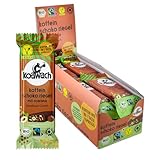 koawach Schoko Energy Koffein Riegel – 12 x 35g Vegan Bio Fairtrade...