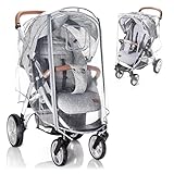 Zamboo Universal Regenschutz Buggy mit vollständiger Frontöffnung -...