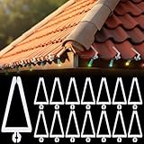 Yousoontic 25 Stück Weihnachtslicht-Clips, Dachrinnenlicht-Clips,...