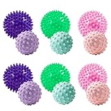 Eiflayn Massageball,12 Stück Massagebälle Faszienball 5cm & 6.8cm,Klein...