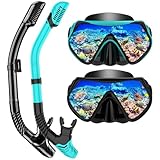 LITTLEJSY Schnorchelset Erwachsene, Schnorcheln Set mit Anti-Fog...
