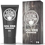 Viking Revolution Mikrodermabrasion Peeling Gesicht Männer - Face Scrub &...