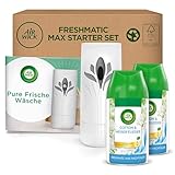 Air Wick Freshmatic Max PURE – Starter Set mit Gerät und 2 Nachfüllern...