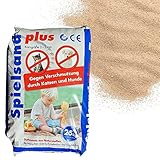 GarPet Spielsand Plus 25 Kg TÜV Nord Spielkasten Sand für Sandkasten...