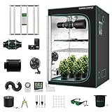MARS HYDRO Smart Growzelt Komplettset,FC-E4800 App Fernbedienung Dimmbar...