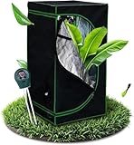 Melko - Growbox 80x80x220cm Set mit 3-in-1 Messgerät - Licht- &...