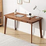 IOTXY Holz Kleiner Schreibtisch mit Schubladen - Computertisch im...