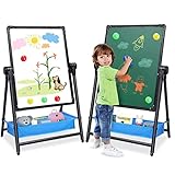 Arkyomi Kinder Tafel Staffelei Metall Kindertafel Doppelseitige Whiteboard...