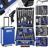 MASKO® Werkzeugkoffer 1299-teilig gefüllt | Werkzeugset im...