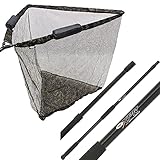 DNA Leisure 106,7 cm Dual Float Kescher Karpfenangeln in Camo mit 2 m...