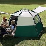 Zelte für Camping, Pop-Up-Zelt, integrierter Haken, 221 cm L 185,4 cm B...