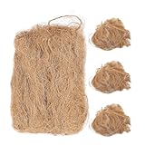 SHERCHPRY Natürlicher Jute Feueranzünder 4 Beutel Windfester Outdoor...