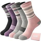 Caldodo Thermosocken Wollsocken Damen 5 Paare, Wintersocken Warme Dicke...