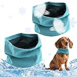 Zosenyer 2 Stück Kühlhalsband für Hunde 15 x 14 cm Abkühlung für...