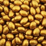 EinsSein 0,4kg Schokomandeln Milchschoko gold | goldene Hochzeitsmandeln...