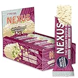Protein Riegel Vegan WHITE CHOCOLATE PISTACHIO 12x NEXUS Protein Bar -...