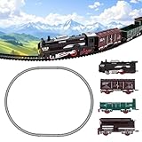 Elektrische Spielzeug Eisenbahn inklusive Schienen Batterie betrieben -...