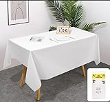 4 Stück Einweg Tischdecke, 137 x 274cm Tischdecke Rolle, Rechteckig...