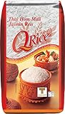 Q RICE Jasminreis – 100% duftender Langkorn Reis – Thai Hom Mali - 3 x...