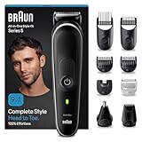 Braun All-In-One Bartpflege Bodygroomer Set, Barttrimmer / Bartschneider,...