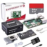 GeeekPi Raspberry Pi 5 8GB Starter Kit mit N04 M.2 NVMe SSD PCIe Peripheral...