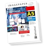 TATMOTIVE Imagepaper 100g/qm DIN A5, das stärkere Briefpapier, brillante...