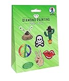 Ursus 43500003 - Diamond Painting Funny, Stickern mit funkelnden Diamanten,...