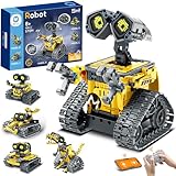 Sillbird Roboter Kinder für Jungen, 5-in-1-Technik Roboter mit...