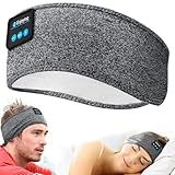 Schlafkopfhörer Bluetooth Sport Stirnband, Kabellos Schweißfest Stirnband...