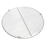 Edelstahl Grillrost rund 55 cm rostfrei für Holzkohlegrill, Gasgrill,...