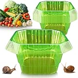 Schneckenkragen, 6 Stück Schneckenschutzring, Schneckenabwehr Ohne Chemie,...