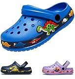 DRECAGE Unisex Kinder Clogs Pantoffeln Dinosaurier Gr.24-30 EU, Eva...