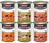 animonda GranCarno Adult Hundefutter nass, Deftige Variation, Nassfutter...