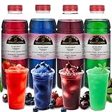 Bacchus Brew 4×0,75L (1:5) Slush Sirup für Ninja Slush Maschine – Slush...