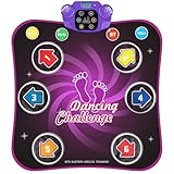 Dhapy Tanzmatte Kinder - Leuchtend Tanzmatte für Kinder ab 3-10 Jahre...