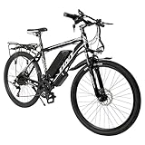 KumuJ E Bike 26 Zoll Elektrofahrrad Damen Herren,Electric Bike...