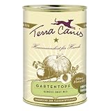 Terra Canis Gartentopf, Gemüse-Obst-Mix 12 x 400 g, Ergänzung...