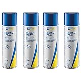 CARTECHNIC 4X Silikonspray Gleitmittel Trennmittel Pflegemittel...