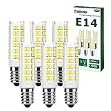 Tailcas E14 Led Kaltweiß Birne, 7W 6000K E14 Lampen Ersatz für 65W...