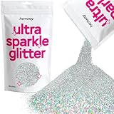 Hemway (Silber Holographic) MICROFINE- Premium-Multi Purpose Glitter 1/256'...