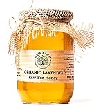 900 g Bio Roh Lavendel Blüten Bienen Honig - Raw Farm